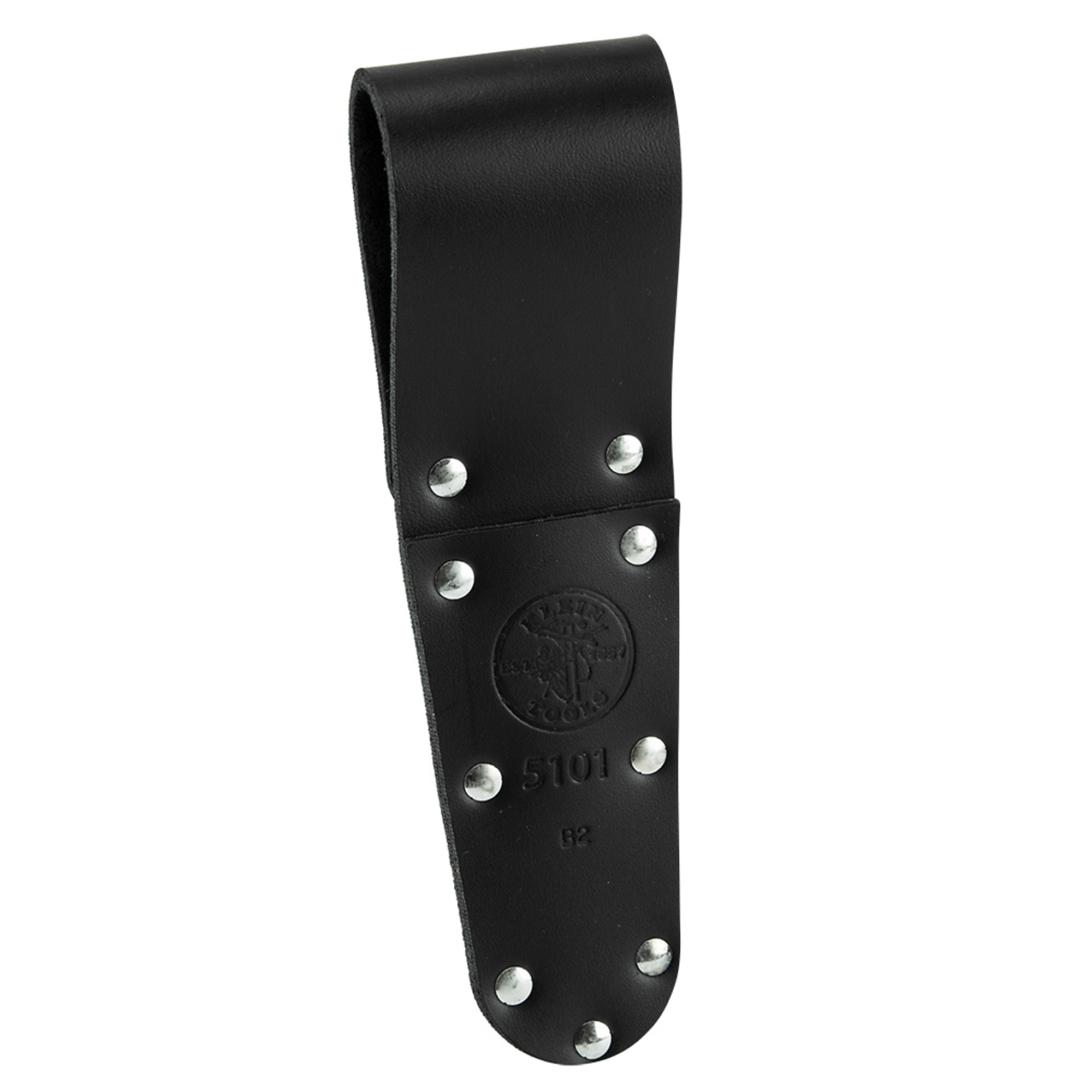 Klein Tools, Scissors Holder Tunnel Connection, Color Black, Pockets (qty.) 1 Material Leather, Model# 5101